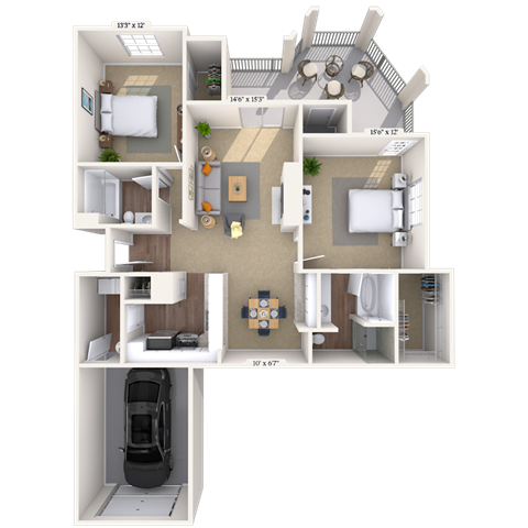 1655 Centerview Drive 1-3 Beds Apartment for Rent - Photo Gallery 23